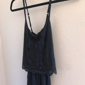 Hollister black play suit